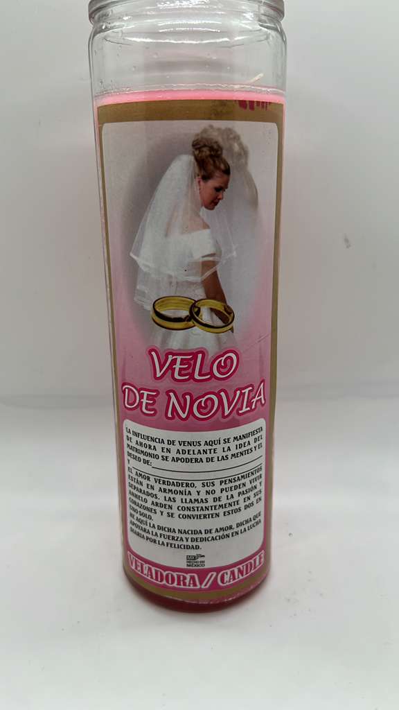 Veladora Velo de Novia – Amor Verdadero, Unión y Matrimonio