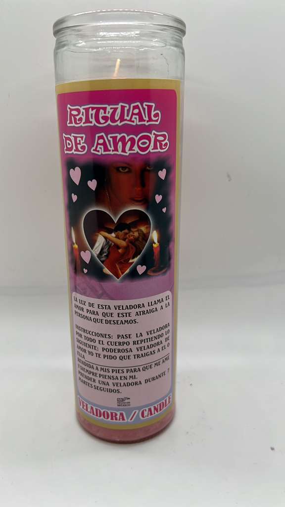 Veladora Ritual de Amor – Atrae, Enciende y Conquista Corazones